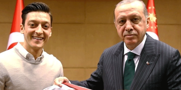 Erdoğan'ın zaferi sonrası Mesut Özil sosyal medyayı yıktı