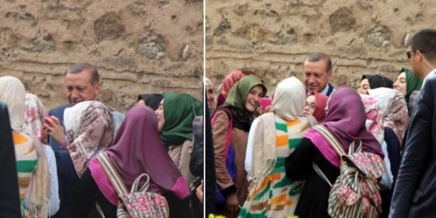 Erdoğan'la Beylerbeyi Sarayı selfie'si