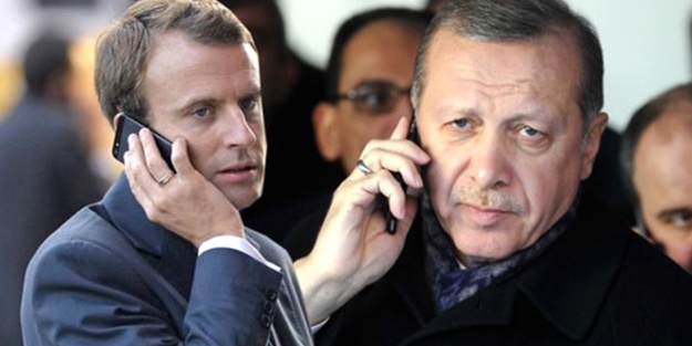 Erdoğan’la görüşen Macron’dan flaş İdlib çağrısı!