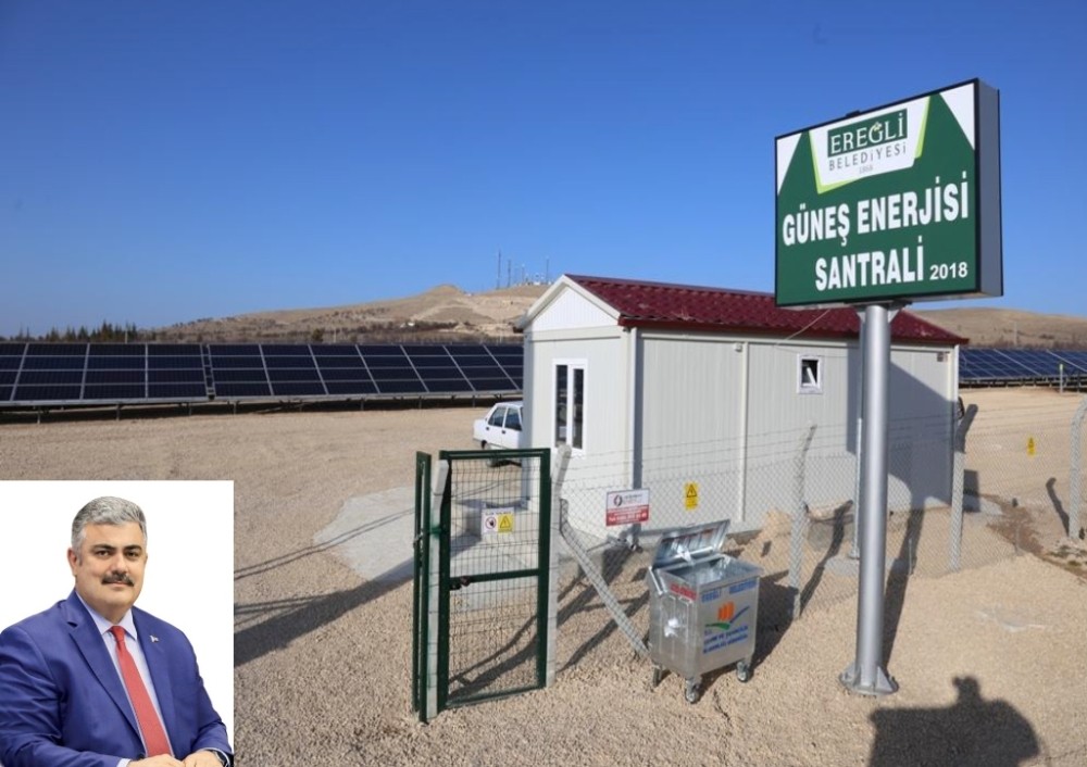 Ereğli Belediyesi GES projesinden ilk gelirini elde etti 