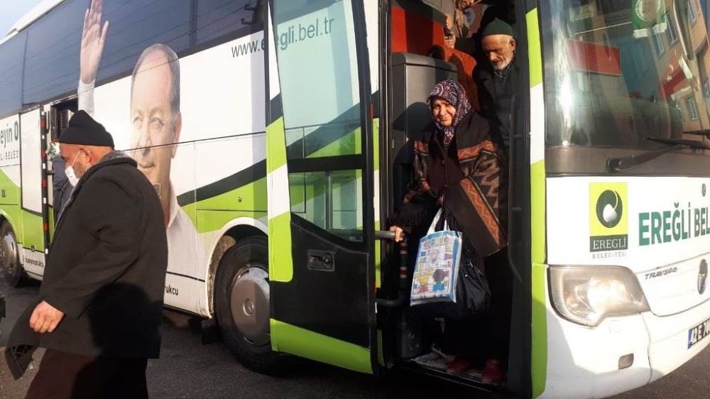 Ereğli Belediyesinden onkoloji hastası vatandaşlara büyük hizmet 