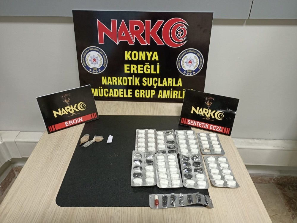 Ereğli’de uyuşturucu operasyonunda 3 kişi tutulandı 