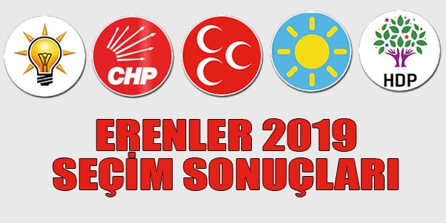 Erenler seçim sonuçları 2019 | Sakarya Erenler 31 Mart seçim sonuçları oy oranları