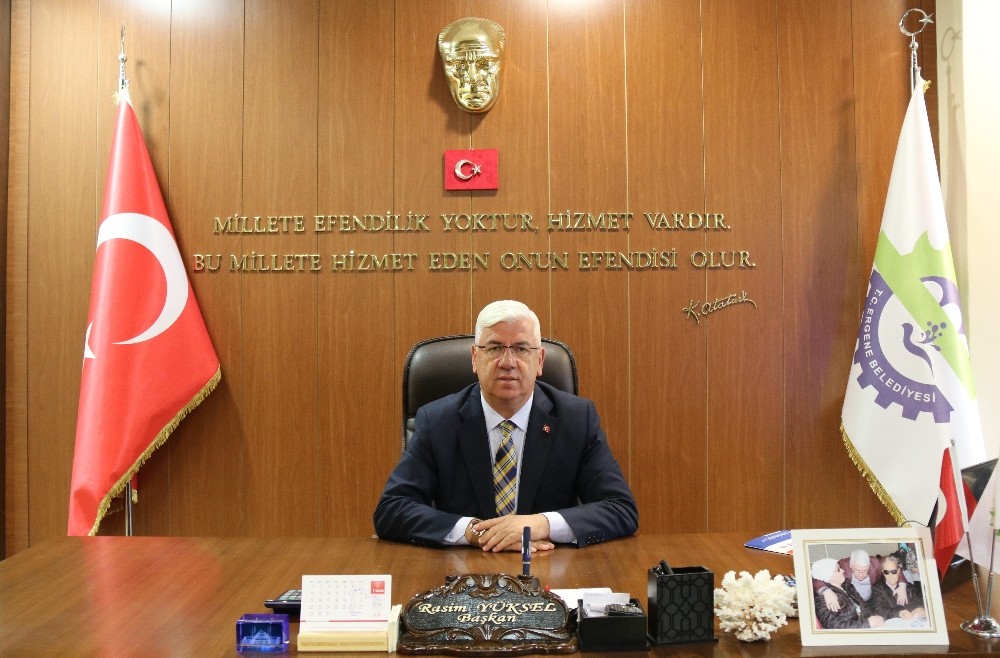 Ergene Belediye Başkanı Yüksel: “Tekrar kucaklaştığımız bayramları yaşamak en büyük temennimizdir” 