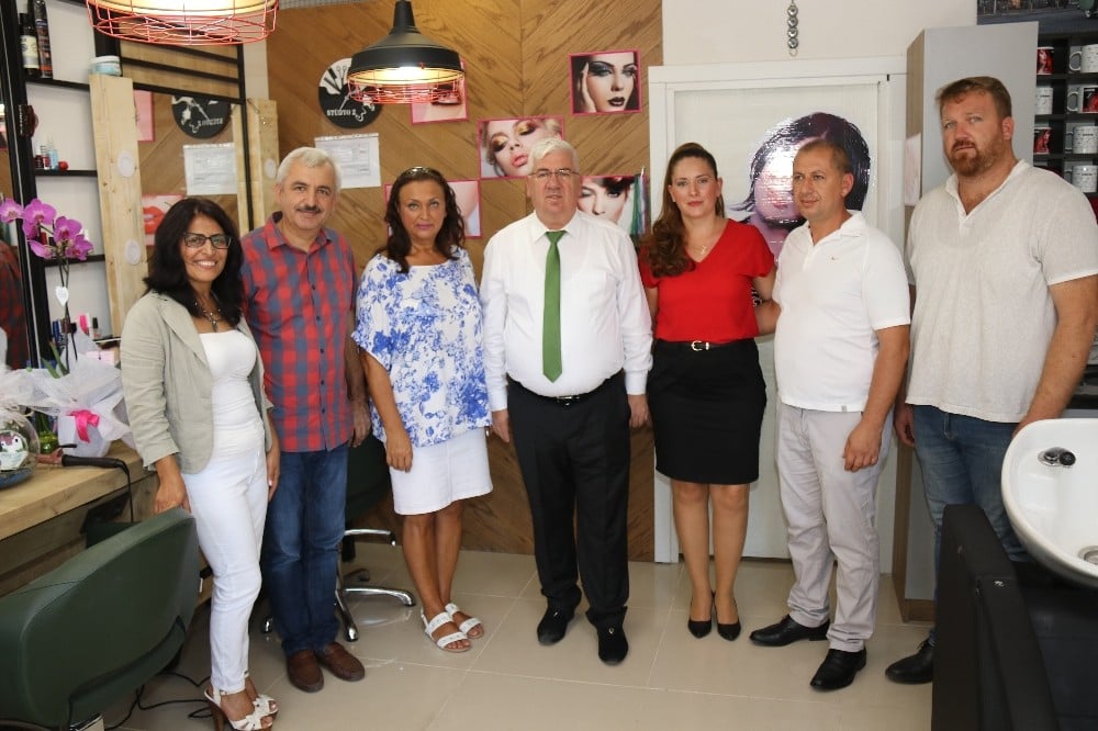 Ergene Belediyesi kursiyeri kendi iş yerini açtı 