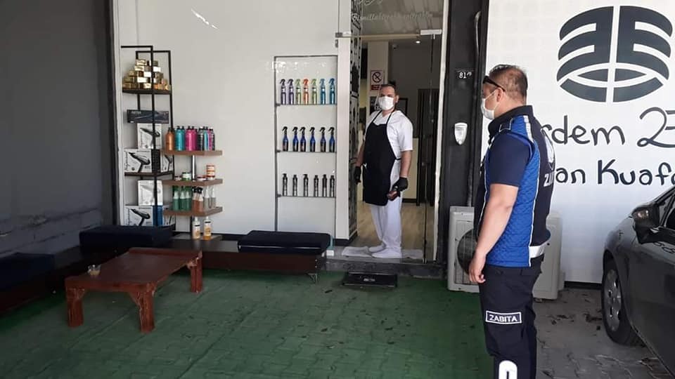 Ergene’de berber, kuaför ve güzellik salonları denetleniyor 