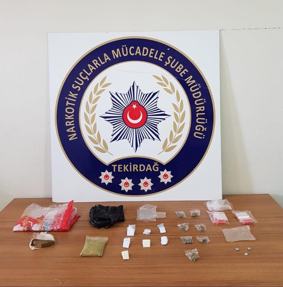 Ergene’de uyuşturucu madde ele geçirildi 