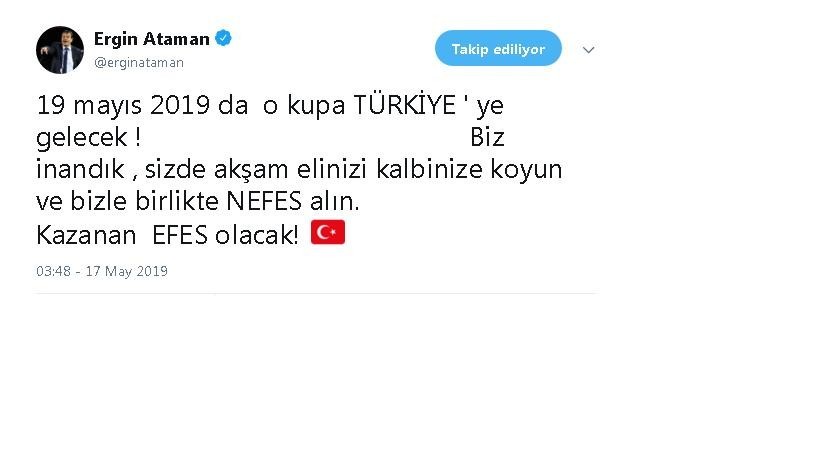 Ergin Ataman: 