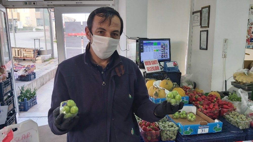 Eriğin tanesi 1,5 lira 