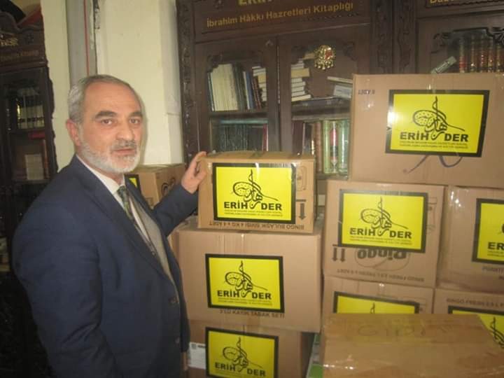 ERİHDER 500 dar gelirli aileye gıda yardımında bulundu 