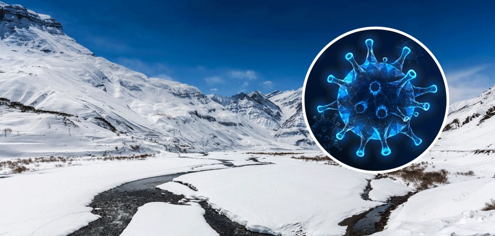 Eriyen buzullarda binlerce yeni virüs bulundu! Film değil gerçek