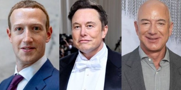 Eriyen eriyene! Dünyanın milyarderleri vitesi geriye taktı