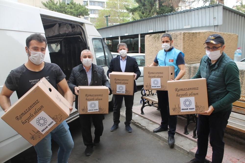 Erkam Vakfından Ramazan yardımı 