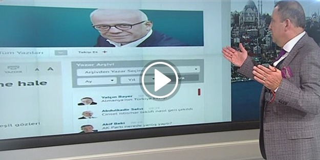 Erkan Tan, Ertuğrul Özkök için dua etti