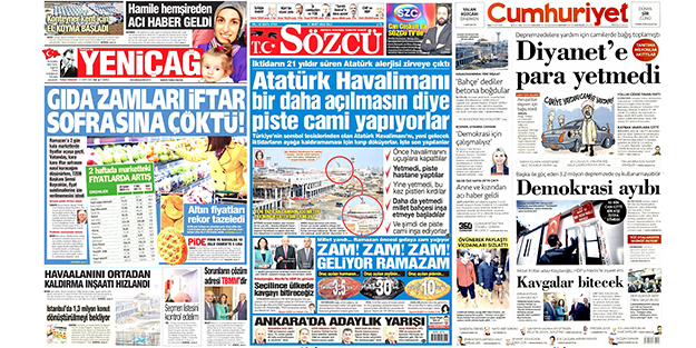 ‘Erken seçim’ diye tepinenleri görün! HDP’yi gizle camiyi köpürt