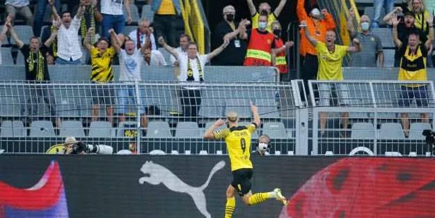 Erling Haaland 2 golle sezona başladı