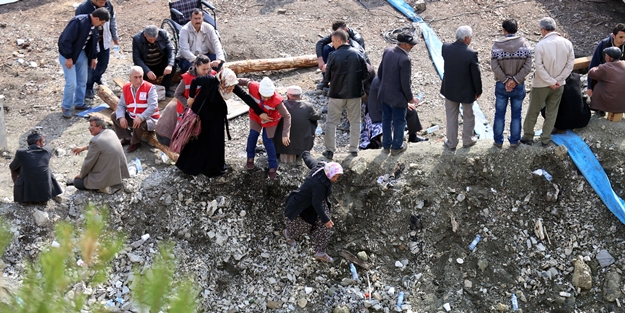 Ermenek'te endişeli bekleyiş sürüyor