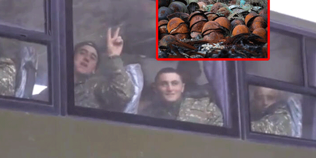 Ermeni askerlerden büyük yüzsüzlük! Bakın ne yaptılar