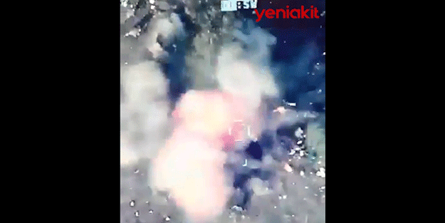 Ermeni askerleri böyle havaya uçuruldu!