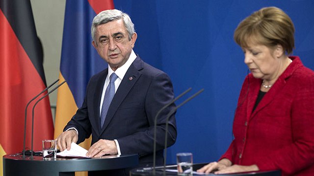 Ermeni Cumhurbaşkanı Sarkisyan'dan itiraf gibi Azerbaycan açıklaması