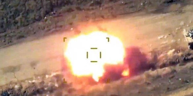 Ermeni güçleri kuyruğu kıstırıp kaçtı