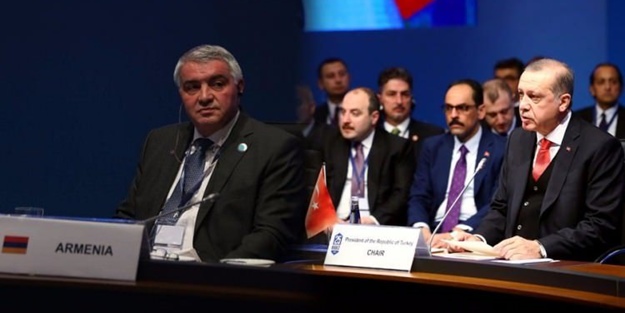 Ermeni temsilcinin sözlerine Erdoğan tepki gösterdi!