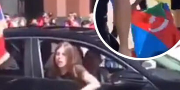 Ermeniler çizgiyi aştı! Skandal görüntüler