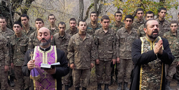 Ermenistan cephe hattında şoke eden kareler! AP dünyaya servis etti