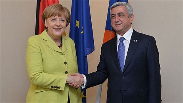Ermenistan Cumhurbaşkanı Sarkisyan'dan Almanya ziyareti