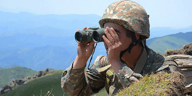 Ermenistan ordusundan alçak provokasyon