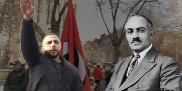 Ermenistan’da tepki çeken yürüyüş: Türk düşmanına Nazi selamı!