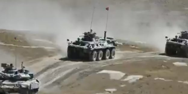 Ermenistan'ı korkutan anlar! Milli Savunma Bakanlığı TurAz Kartalı Tatbikatı'na ilişkin görüntüleri paylaştı