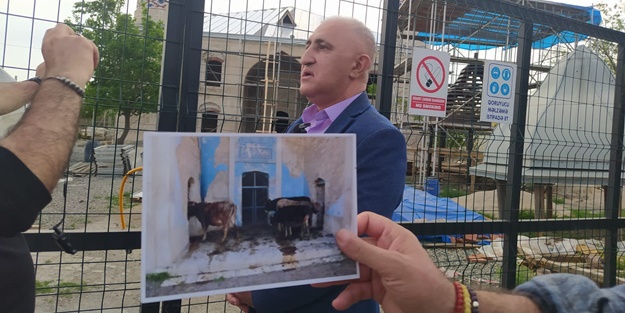 Ermenistan'ın işgalinden kurtarıldı! Camiyi bakın ne olarak kullanmışlar