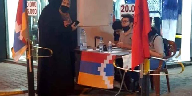 Ermenistanlılar Arap ülkesinde harekete geçti