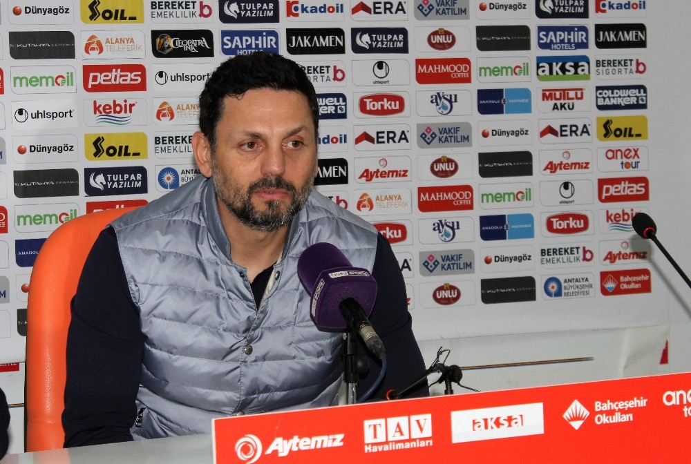 Erol Bulut: “3 puanı aldığımız için mutluyuz” 