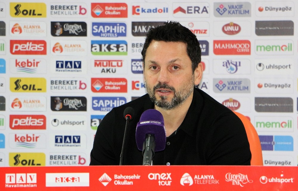 Erol Bulut: “Ufak bir hatadan yediğimiz bir gol oldu” 