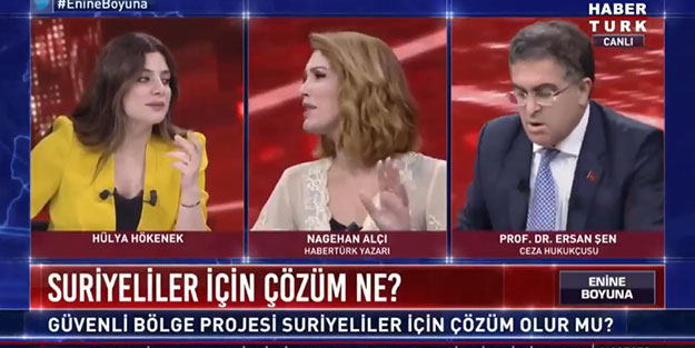 Nagehan Alçı’ya “boş konuşuyorsunuz” dedi, kavga çıktı! Apar topar reklama gittiler