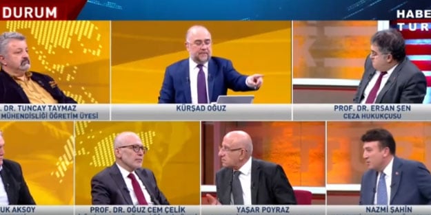 Ersan Şen’den canlı yayında provokatörlük