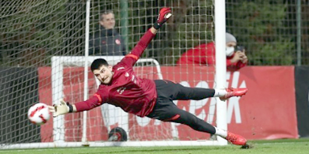 Ersin, İskoçya maçında coştu