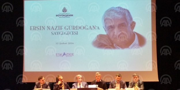 'Ersin Nazif Gürdoğan'a Saygı' paneli