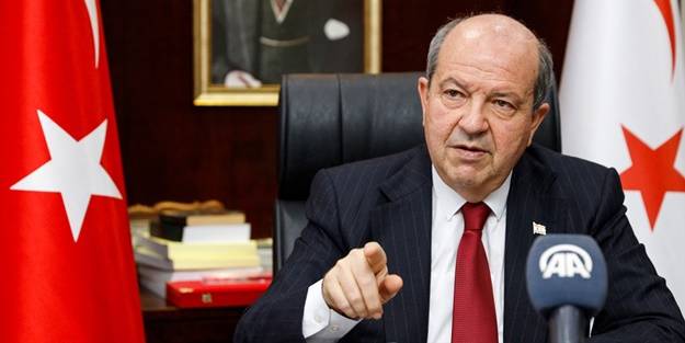 Ersin Tatar'dan çok net mesaj: Kıbrıs Türkünü Rumların yanında azınlık yapamayacaksınız