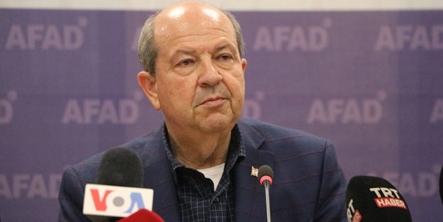 Ersin Tatar'dan deprem mesajı: Sizlerin acısı bizim de acımızdır