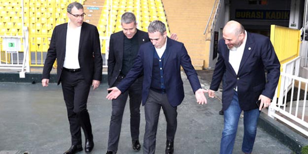 Ersun Yanal, Ülker Stadı'na ayak bastı