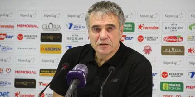 Ersun Yanal'dan maçın hakemine tepki