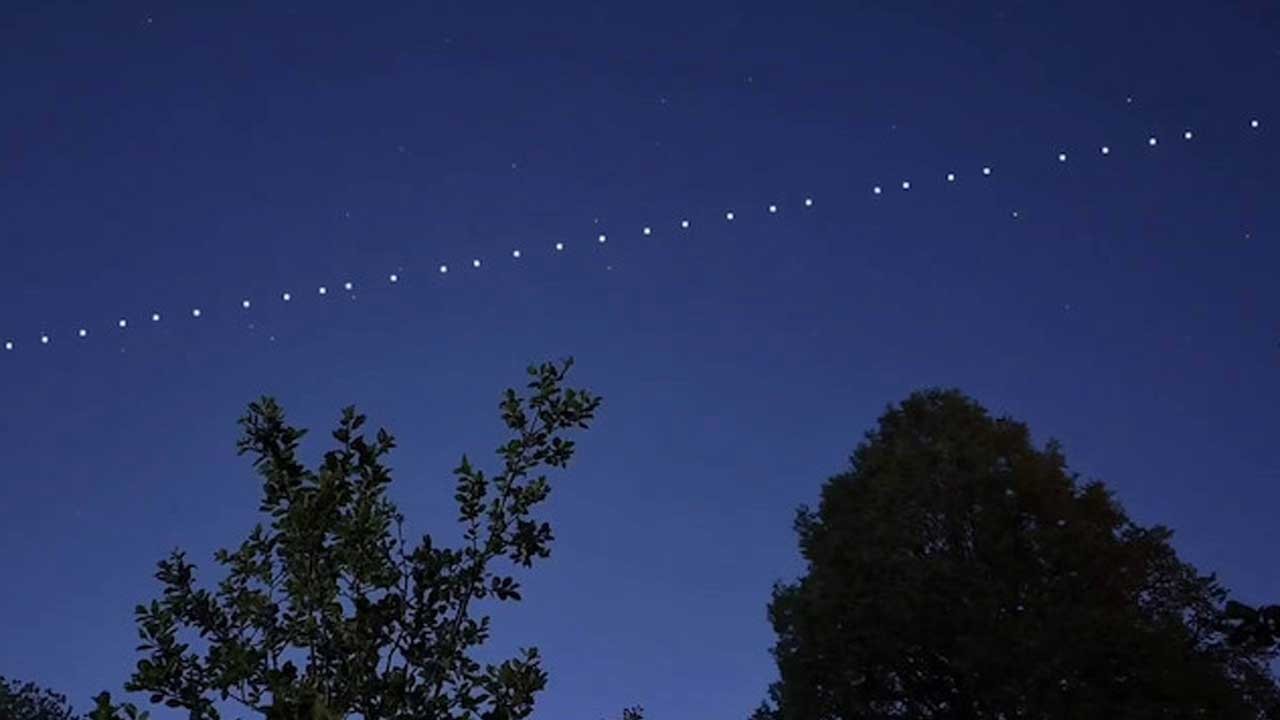 Erzincan semalarında Elon Musk hareketliliği