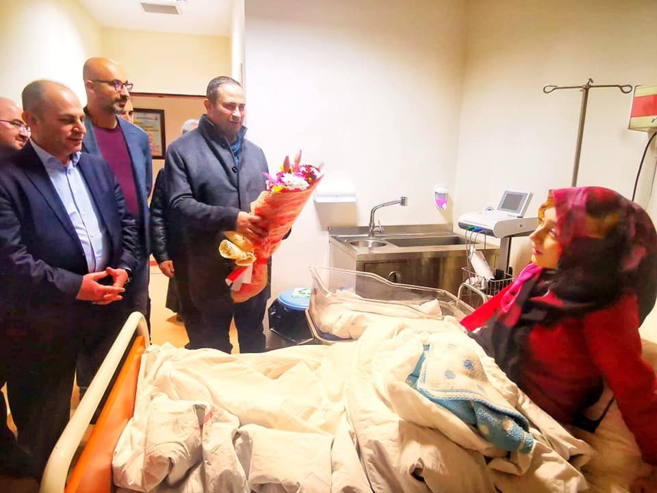Erzincan’da 2020’nin ilk bebeği “Asım” oldu 