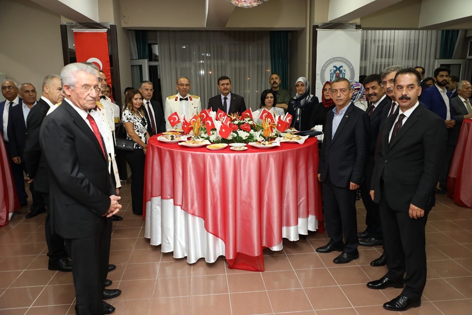 Erzincan’da 30 Ağustos Zafer Bayramı resepsiyonu 