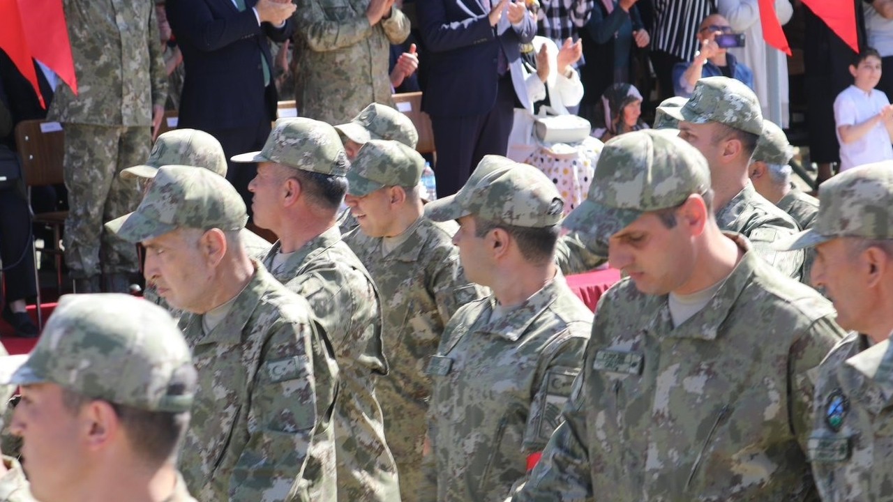 Erzincan'da 54 engelli birey bir günlüğüne asker oldu