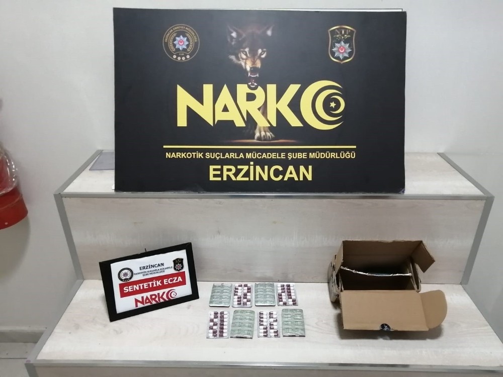 Erzincan’da 938,83 gram eroin ile 2,1 kilogram metamfetamin ele geçirildi 
