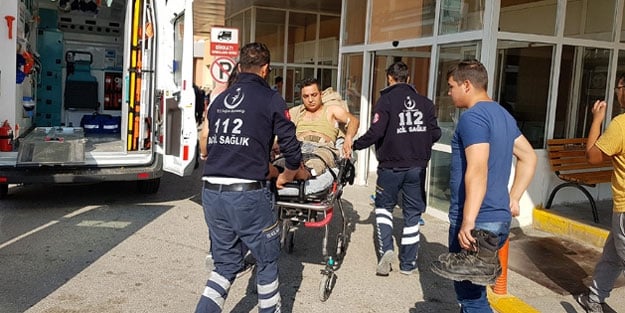 Erzincan'da askeri alana yıldırım düştü! 2 yaralı